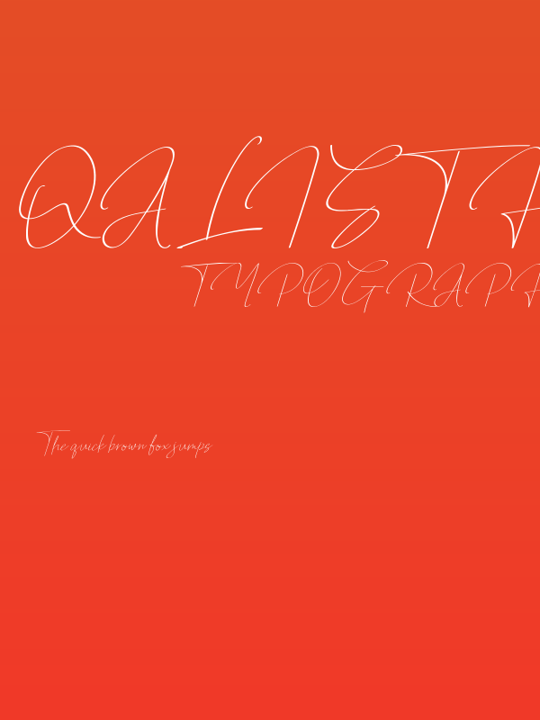 Qalistha Poster