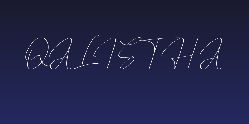 Qalistha Social Header