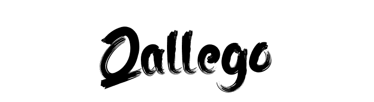 Qallego  नि: शुल्क फ़ॉन्ट्स डाउनलोड
