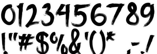 Qallego Font OTHER CHARS