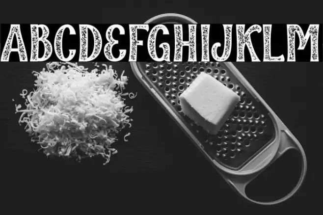 Qallégro Rustic Demo Font examples