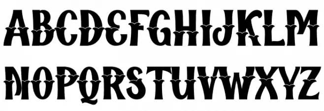 Qallégro Vintage Demo Font Litere mari