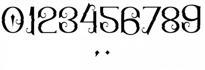 Qallos Font OTHER CHARS