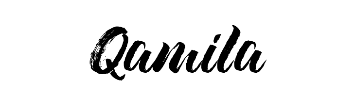 Qamila  免费字体下载