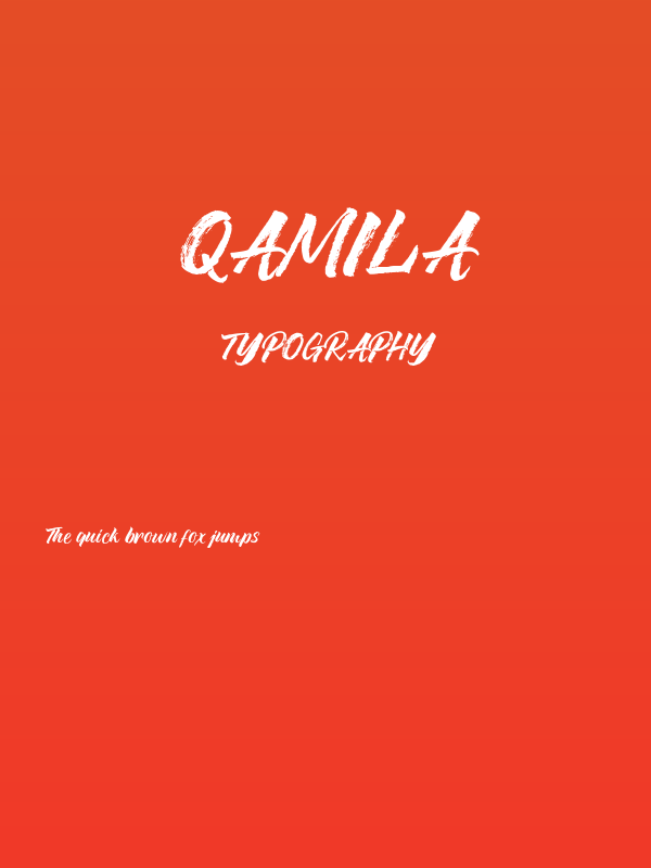 Qamila Poster