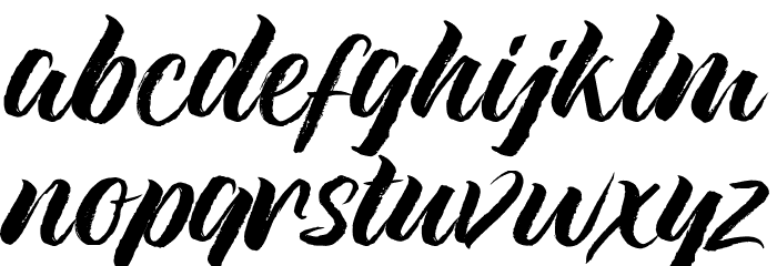 Qamila Font LOWERCASE