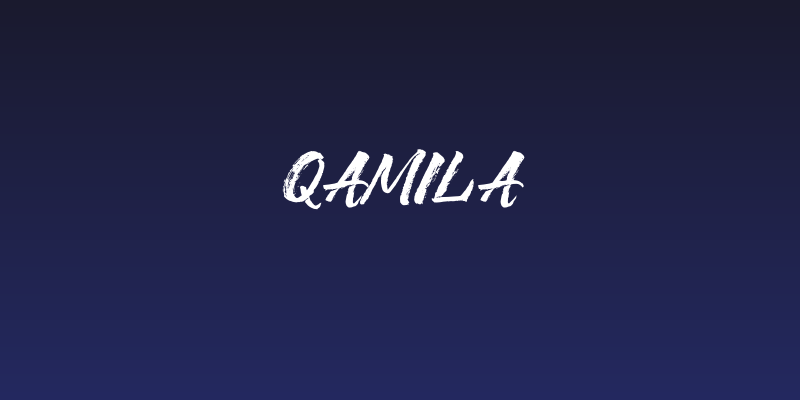 Qamila Social Header