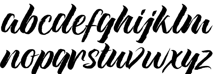 Qamila Font LOWERCASE