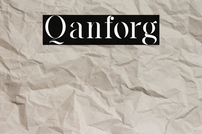 Qanforg Example 1