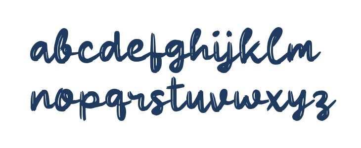 Qansa Brush Lowercase