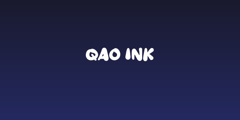 Qao Ink Social Header