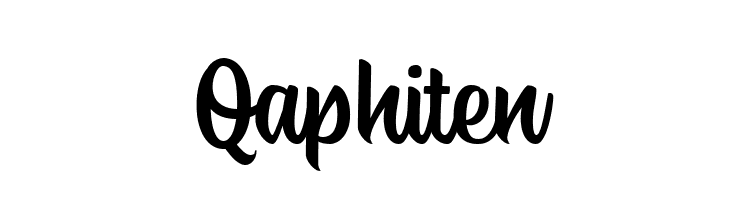 Qaphiten  font caratteri gratis