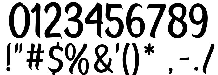 Qaphiten Font OTHER CHARS