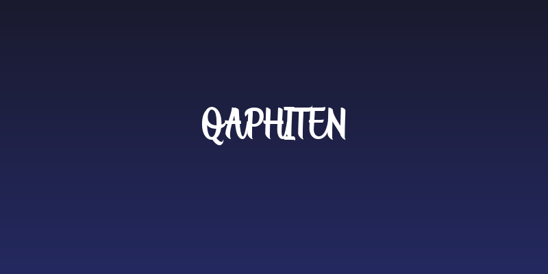 Qaphiten Social Header