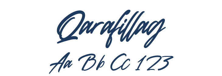 Qarafillag Font Preview