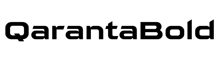 Qaranta Bold Шрифта
