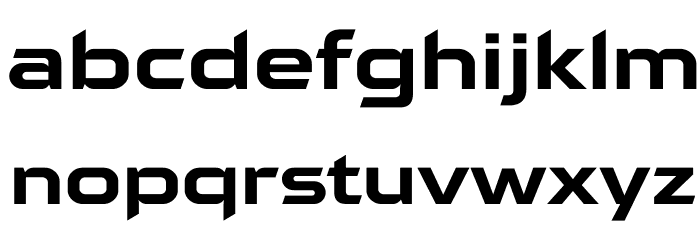Qaranta Bold Font LOWERCASE