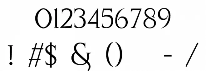 QardoosPersonalUse-Regular Font OTHER CHARS