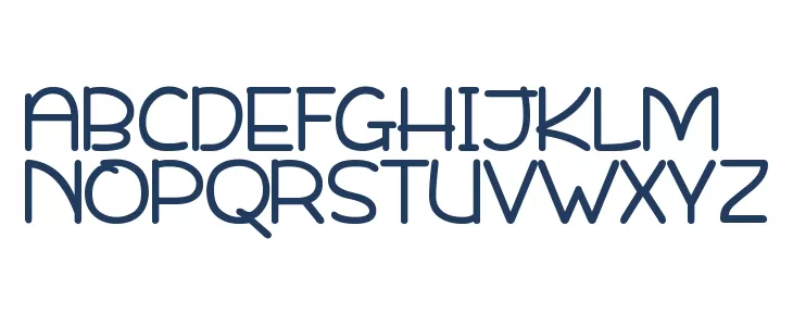 Qarmic sans Abridged Font UPPERCASE