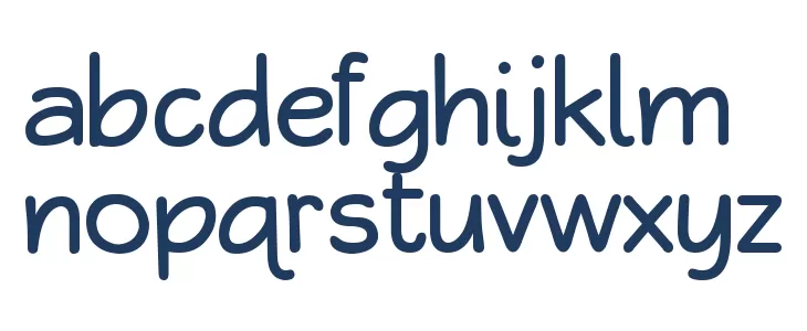 Qarmic sans Abridged Font LOWERCASE