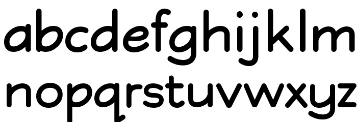 Qarmic sans free Font Litere mici