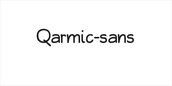 Qarmic-sans Logo
