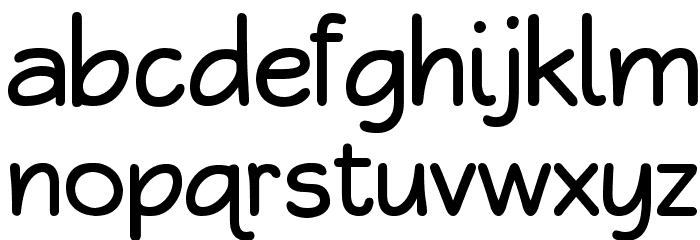 Qarmic-sans Font LOWERCASE