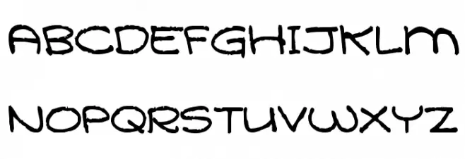 Qarolina Шрифта ВЕРХНИЙ
