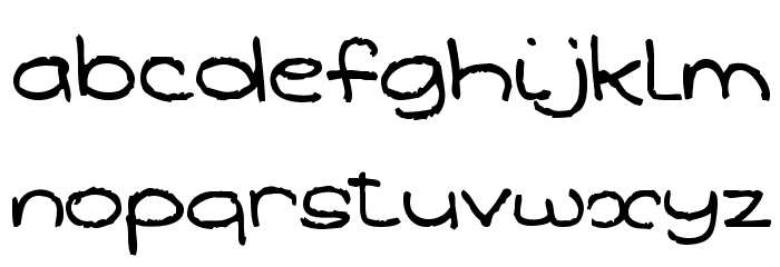 Qarolina Font LOWERCASE