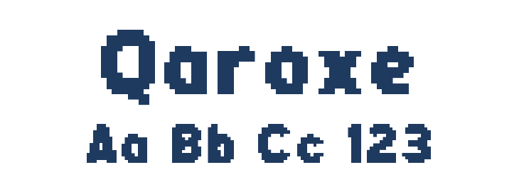 Qaroxe Font Preview