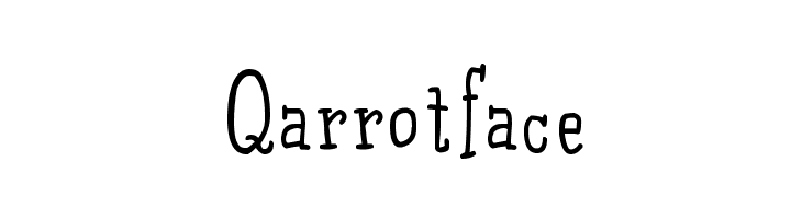 Qarrotface لخطوط تنزيل