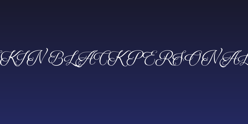 Qaskin Black Personal Use Social Header