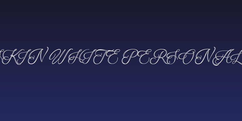 Qaskin White Personal Use Social Header