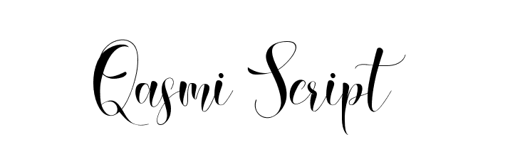 Qasmi Script  baixar fontes gratis