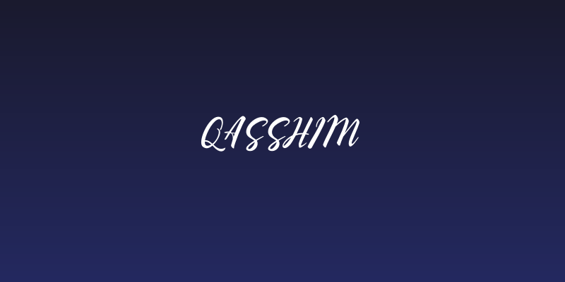Qasshim Social Header