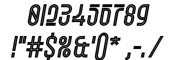 Qatar Personal Use Italic Caratteri ALTRI CARATTERI