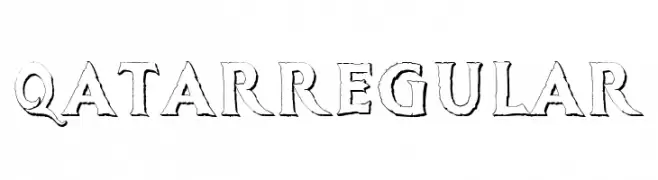 Qatar Regular  Frei Schriftart Herunterladen
