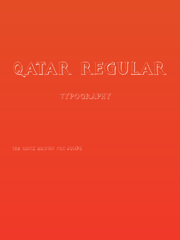 Qatar Regular Poster