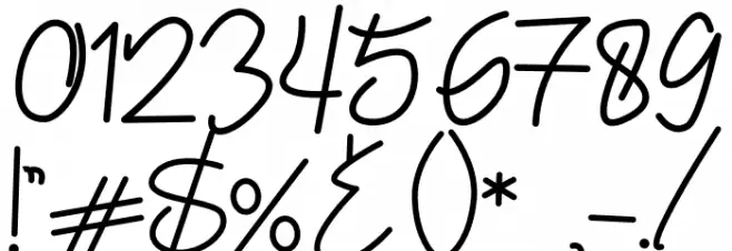 Qatar Font OTHER CHARS