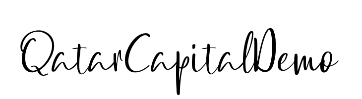 QatarCapitalDemo  Free Fonts Download
