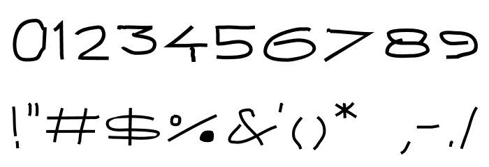 Qawber Font OTHER CHARS