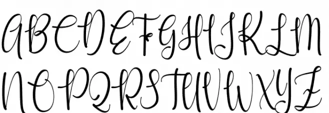 Qayla Schriftart Groß