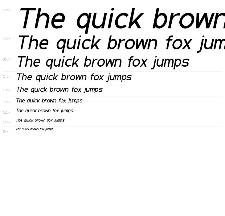 Qaz Italic Waterfall