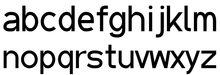 Qaz Font LOWERCASE