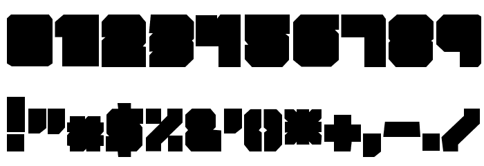 Qbic Saul Font OTHER CHARS
