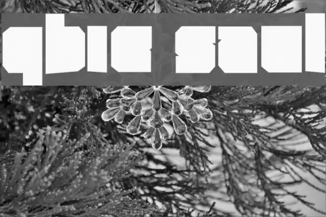 Qbic Saul Font examples