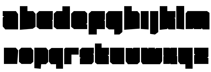 Qbic Saul Font LOWERCASE