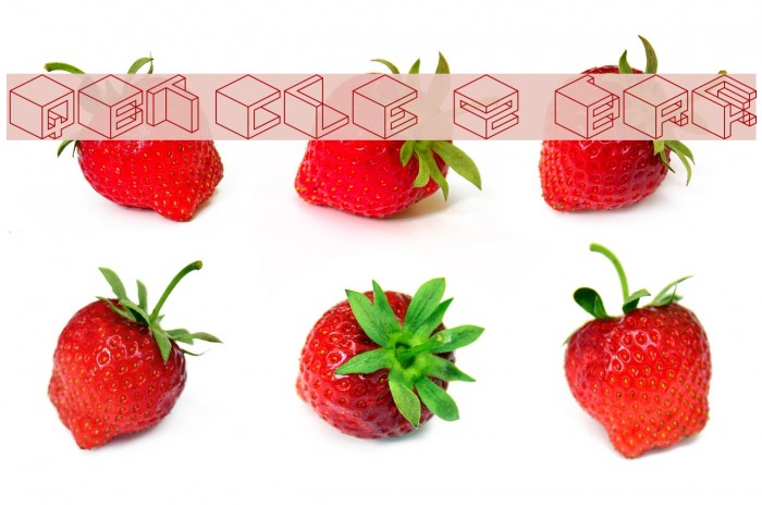 Qbicle 2 BRK Шрифта examples