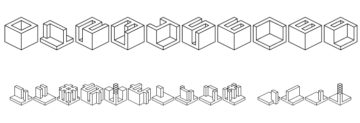 Qbicle 4 BRK Font OTHER CHARS