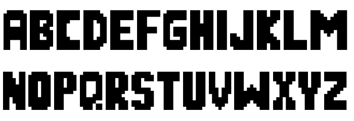 QD Font LOWERCASE